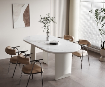 Modern Dining Table And Chairs-ID:228034975