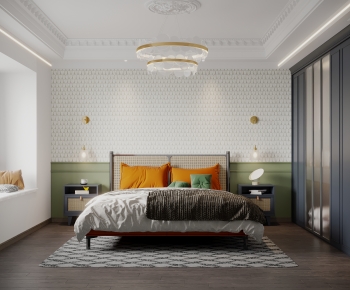 Nordic Style Bedroom-ID:502654082