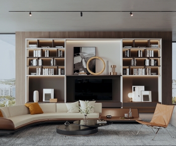 Modern A Living Room-ID:442893038