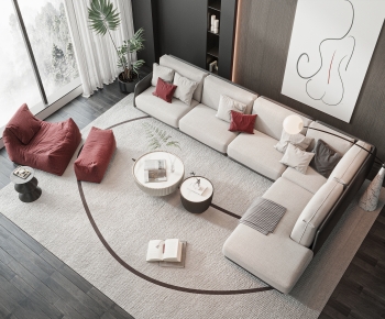 Modern Sofa Combination-ID:480531931