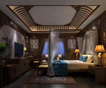 Chinese Style Guest Room-ID:901979923