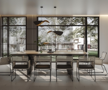 Modern Dining Table And Chairs-ID:562011004