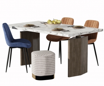 Modern Dining Table And Chairs-ID:216062073