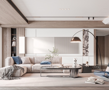 Modern A Living Room-ID:594227082