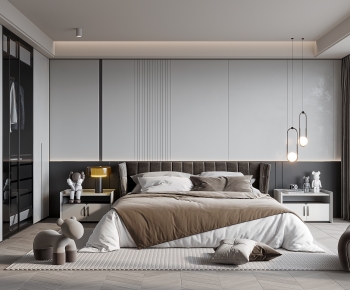 Modern Bedroom-ID:695503008