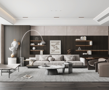 Modern A Living Room-ID:825741057