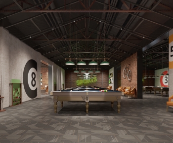 Industrial Style Space For Entertainment-ID:414350994