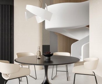 Modern Dining Table And Chairs-ID:507518059