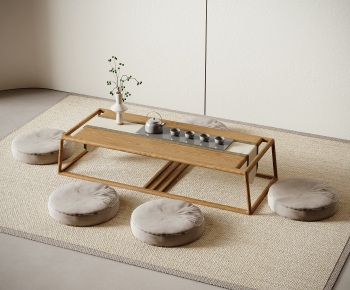 Japanese Style Tea Tables And Chairs-ID:364759039