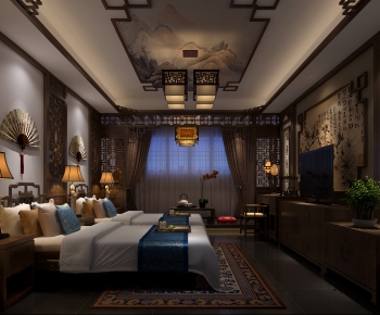 Chinese Style Guest Room-ID:186830044
