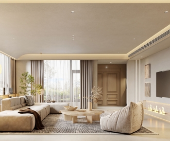 Wabi-sabi Style A Living Room-ID:961832052