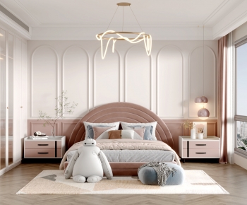 Nordic Style Girl's Room Daughter's Room-ID:421235085