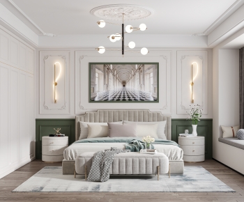 French Style Bedroom-ID:100419512