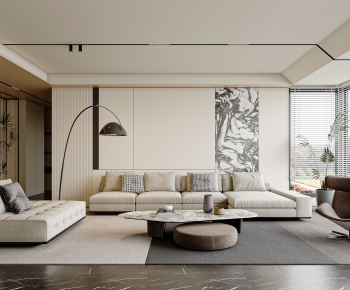 Modern A Living Room-ID:757401025