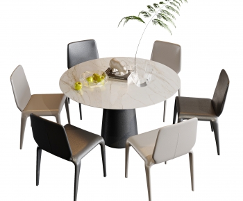 Modern Dining Table And Chairs-ID:695333002