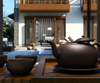 Chinese Style Tea Set-ID:421309589
