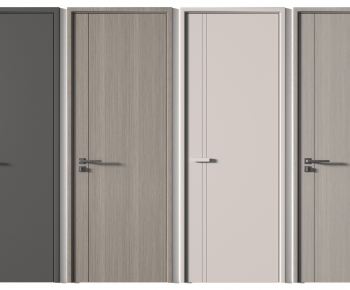 Modern Solid Wood Door-ID:338640938