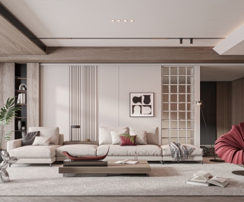 Modern A Living Room-ID:771430027