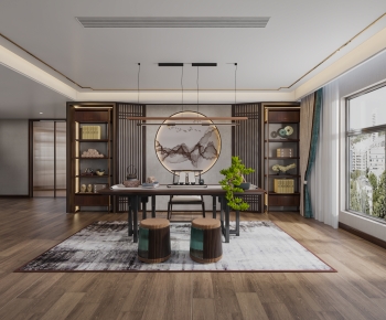 New Chinese Style Study Space-ID:982485068
