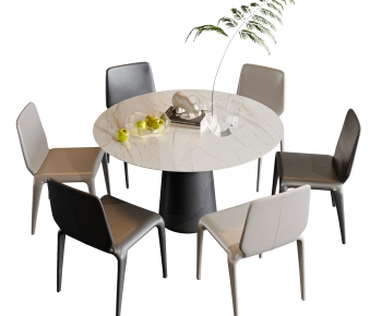 Modern Dining Table And Chairs-ID:681749119