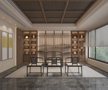 New Chinese Style Reception Room-ID:720221045