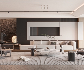 Modern A Living Room-ID:539906028