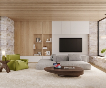 Modern A Living Room-ID:209894904