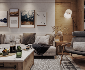 Nordic Style A Living Room-ID:178100115