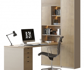  Computer Desk And Chair-ID:457710982