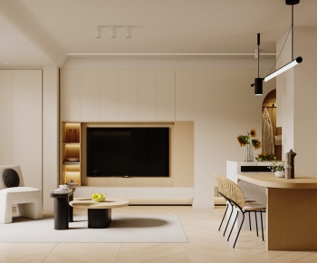 Wabi-sabi Style A Living Room-ID:925606973