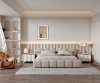 Modern French Style Bedroom-ID:336289883