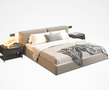 Modern Double Bed-ID:968903068