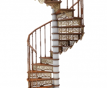 European Style Rotating Staircase-ID:110706099