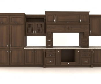 Simple European Style Kitchen Cabinet-ID:503940616