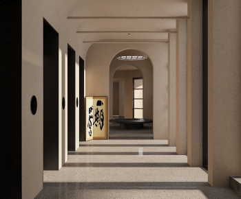 Wabi-sabi Style Corridor-ID:107250934
