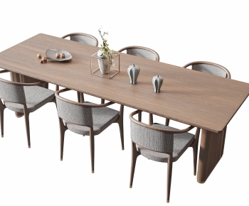 Modern Dining Table And Chairs-ID:655451062