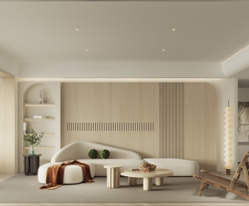 Wabi-sabi Style A Living Room-ID:338239917