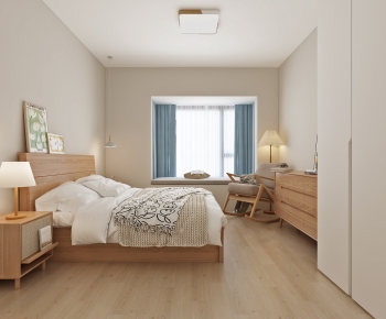 Nordic Style Bedroom-ID:696192989