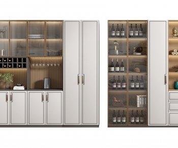 New Chinese Style Wine Cabinet-ID:305003888