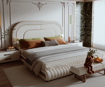 French Style Double Bed-ID:497004033
