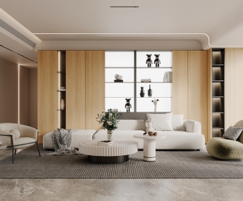 Modern A Living Room-ID:684633971