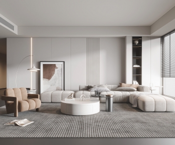 Modern A Living Room-ID:484327083