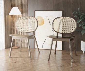 Wabi-sabi Style Single Chair-ID:522603037