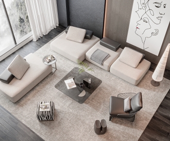 Modern Sofa Combination-ID:945100074