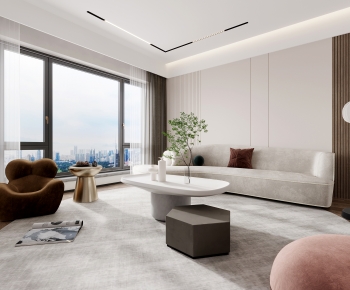 Modern A Living Room-ID:912159923