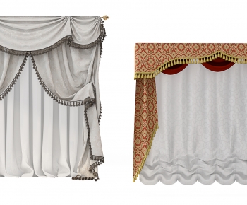 Simple European Style The Curtain-ID:678710949