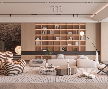 Modern A Living Room-ID:801422126