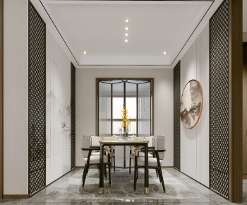 New Chinese Style Dining Room-ID:750751021
