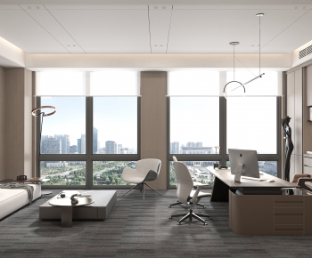 Modern Manager's Office-ID:909415961