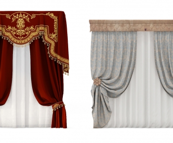 Simple European Style The Curtain-ID:109429431